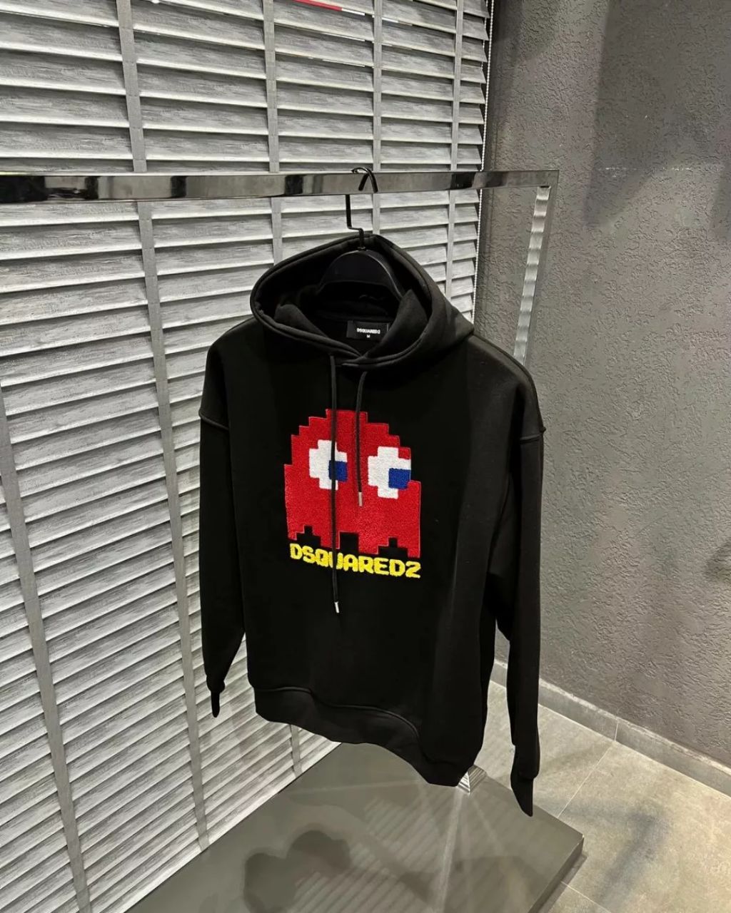 Dsquared2 Cartoon Stick Hoodie Schwarz Herren