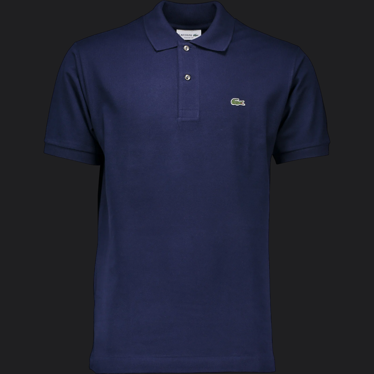 032. Lacoste L.12.12 Navy-Blau Polo T-Shirt Herren