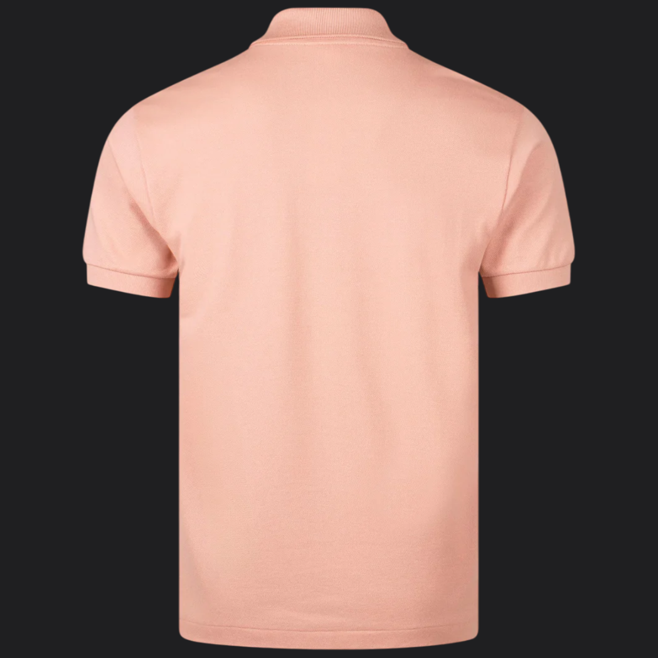 041. Lacoste L.12.12 Lachs Polo T-Shirt Herren