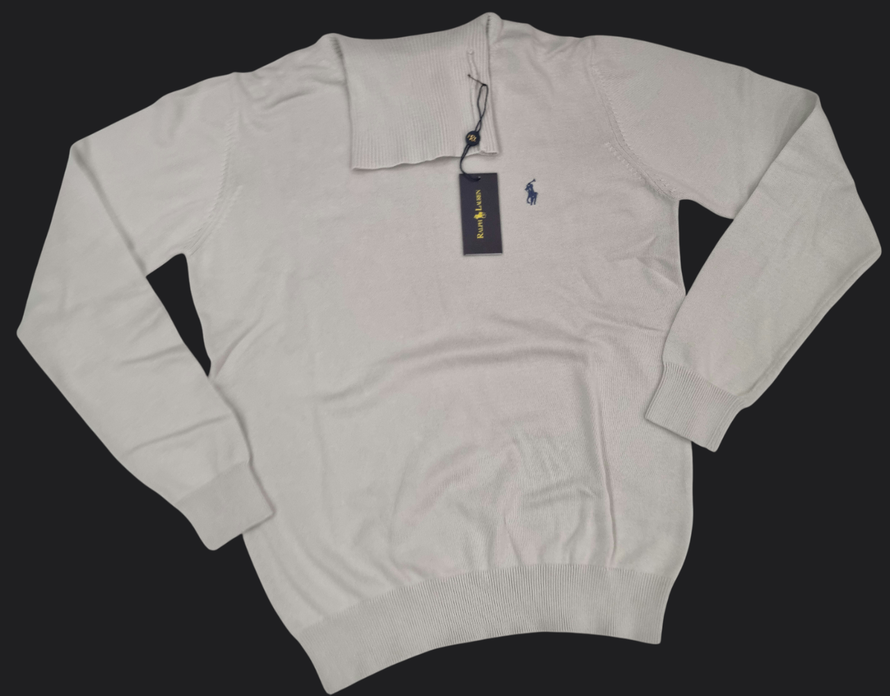 005. Ralph Lauren Stone Rollkragen Pullover/Sweatshirts Herren