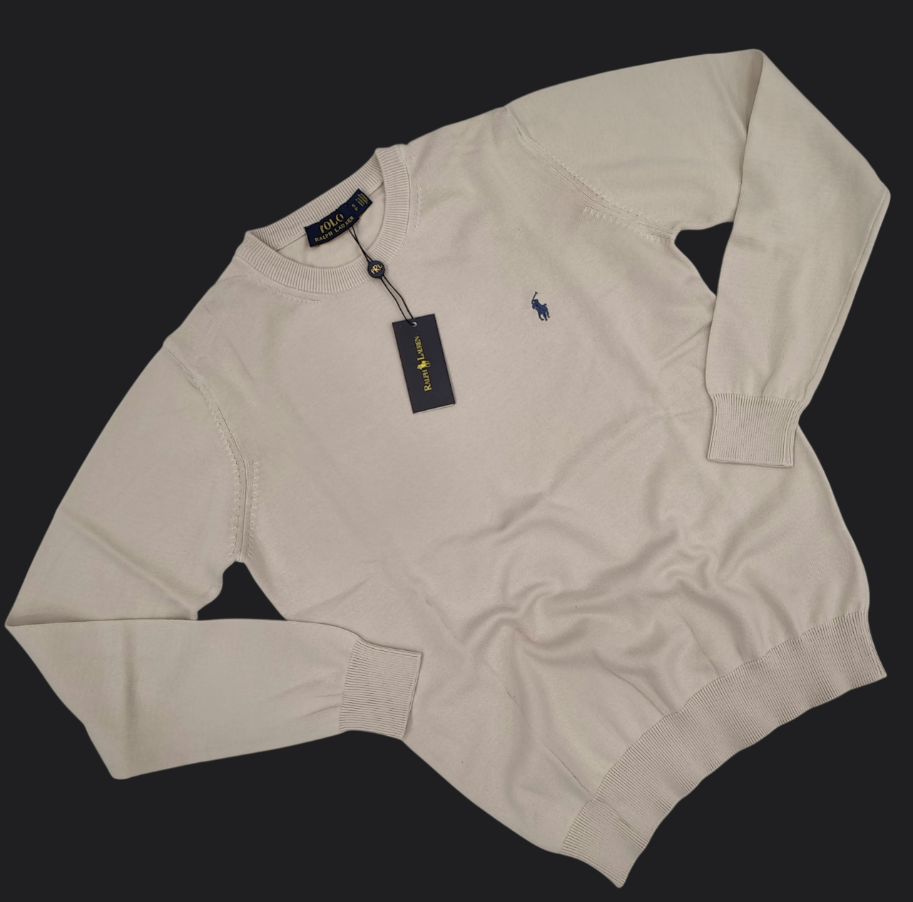 017. Ralph Lauren Beige Pullover/Sweatshirts Herren