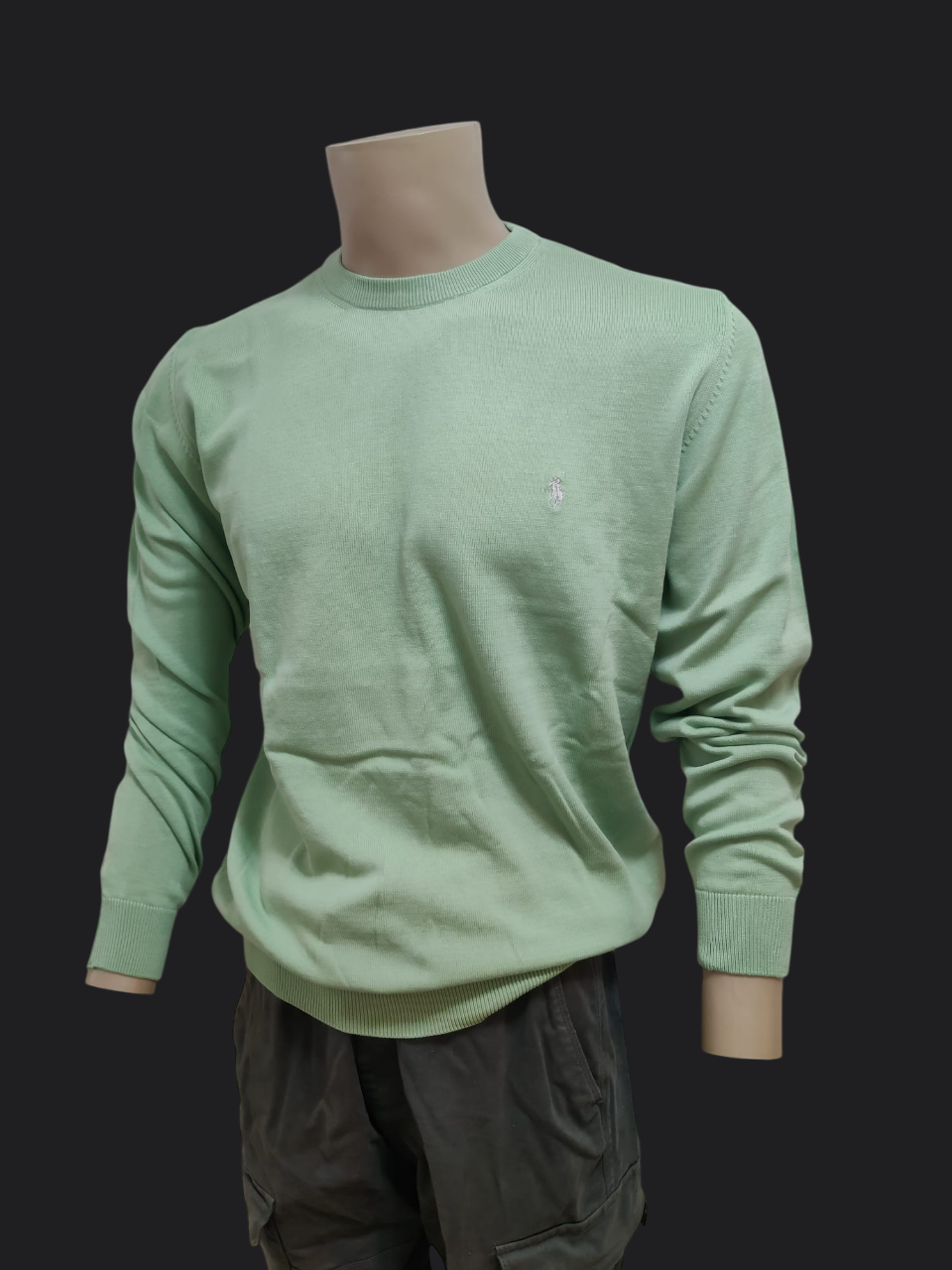 019. Ralph Lauren Mint-Grün Pullover/Sweatshirts Herren
