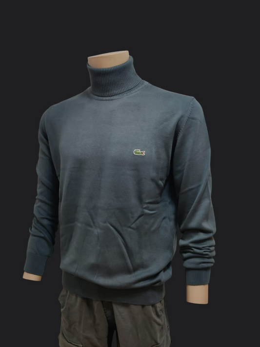 025. Lacoste Rollkragen Grau Pullover/Sweatshirts Herren