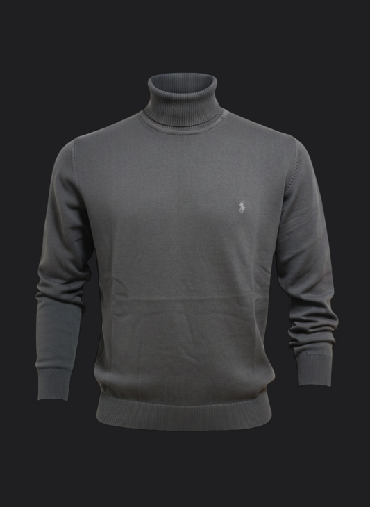 003. Ralph Lauren Dark-Grey Rollkragen Pullover/Sweatshirts Herren