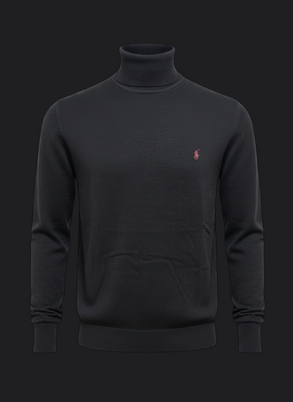 006. Ralph Lauren Schwarz Rollkragen Pullover/Sweatshirts Herren