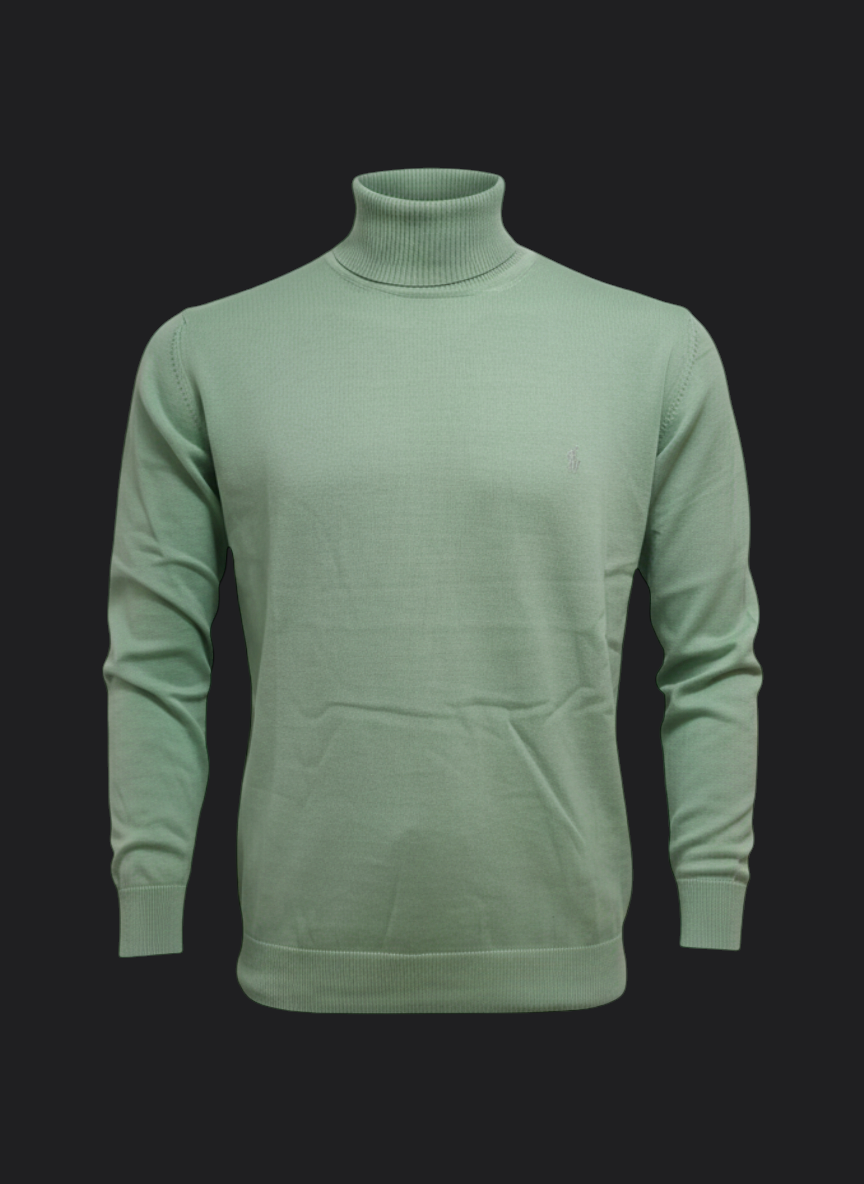 009. Ralph Lauren Mint-Grün Rollkragen Pullover/Sweatshirts Herren