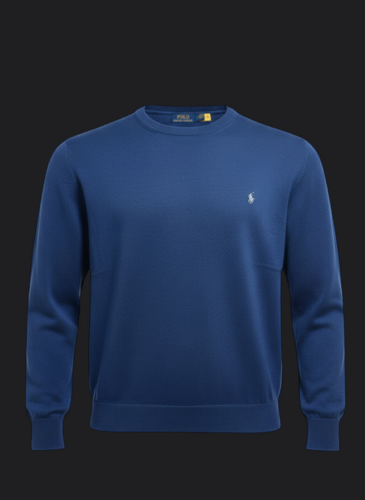 022. Ralph Lauren Azure-Blau Pullover/Sweatshirts Herren