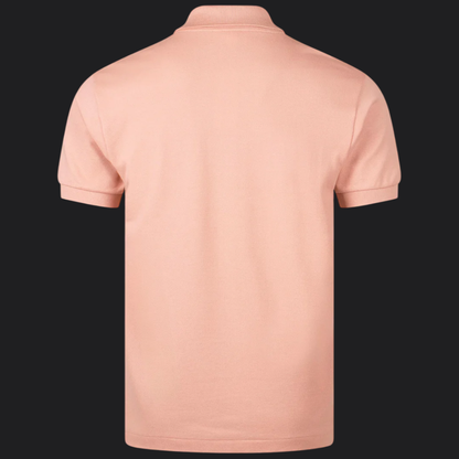 041. Lacoste L.12.12 Lachs Polo T-Shirt Herren