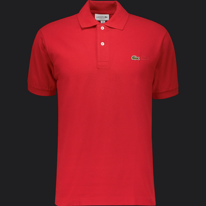039. Lacoste L.12.12 Rot Polo T-Shirt Herren