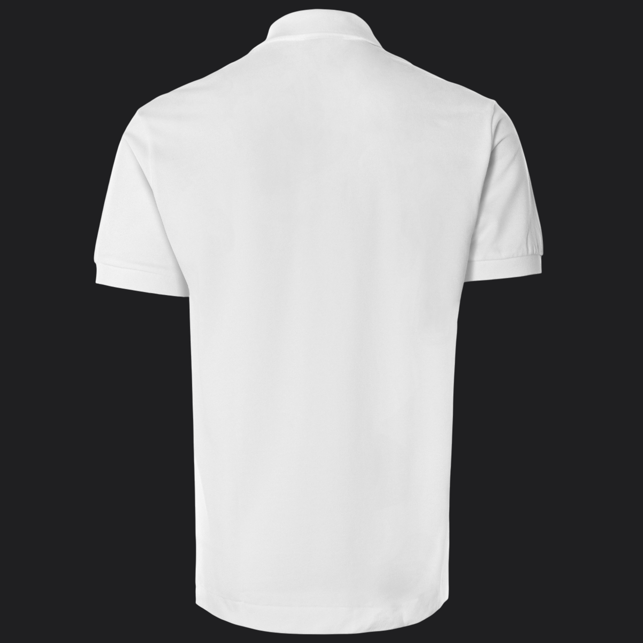 035. Lacoste L.12.12 Weiß Polo T-Shirt Herren