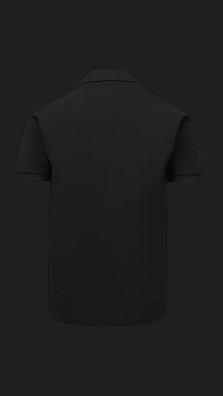 030. Lacoste L.12.12 Schwarz Polo T-Shirt Herren