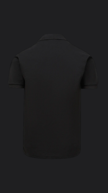 030. Lacoste L.12.12 Schwarz Polo T-Shirt Herren