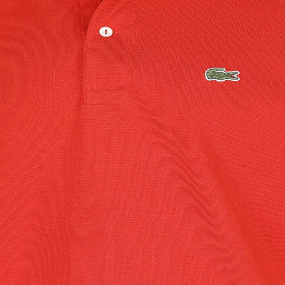 039. Lacoste L.12.12 Rot Polo T-Shirt Herren