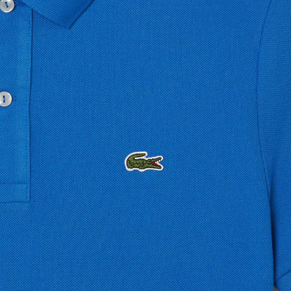 031. Lacoste L.12.12 Sax-Blau Polo T-Shirt Herren