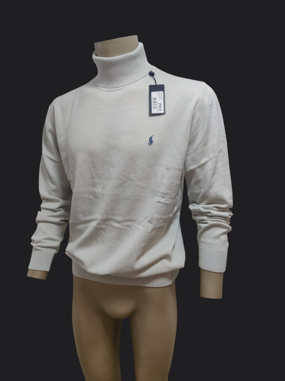 005. Ralph Lauren Stone Rollkragen Pullover/Sweatshirts Herren