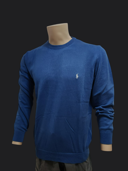 022. Ralph Lauren Azure-Blau Pullover/Sweatshirts Herren
