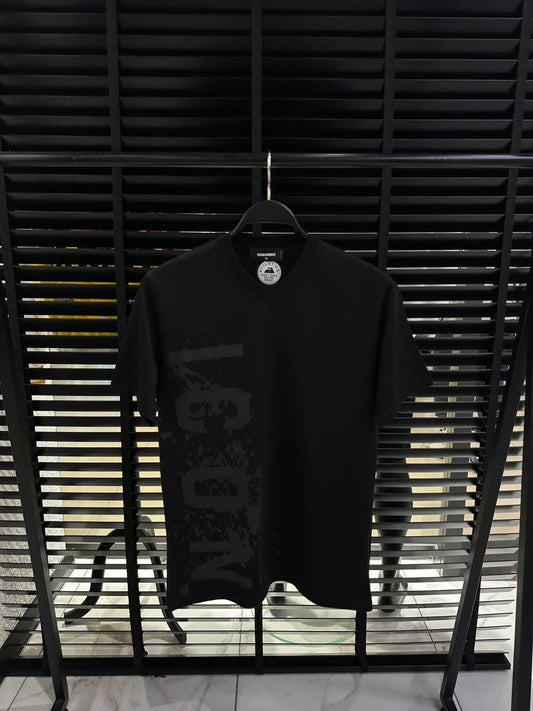 DSquared2 Icon Splash Front Logo-Print Herren T-Shirts Schwarz
